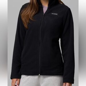 Columbia Black Full-Zip Fleece Jacket